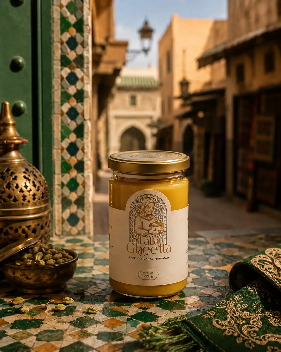 Pot de ghee artisanal Lalla Ghee'tta