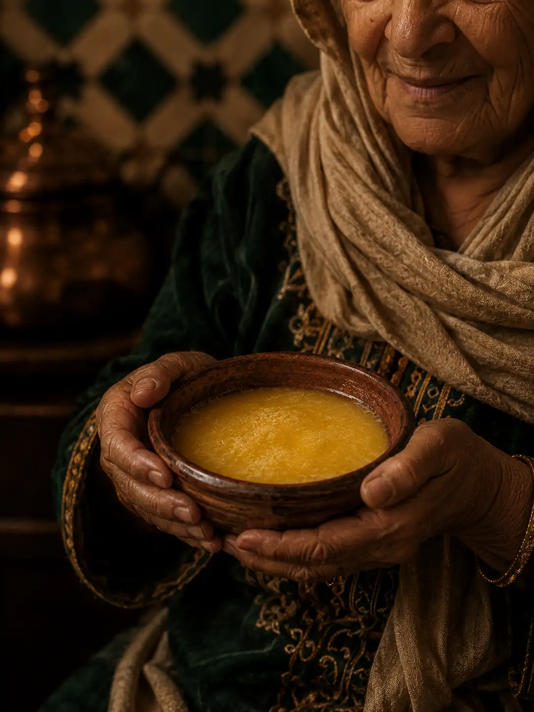 Mains artisanes, savoir-faire ghee Lalla Ghee'tta