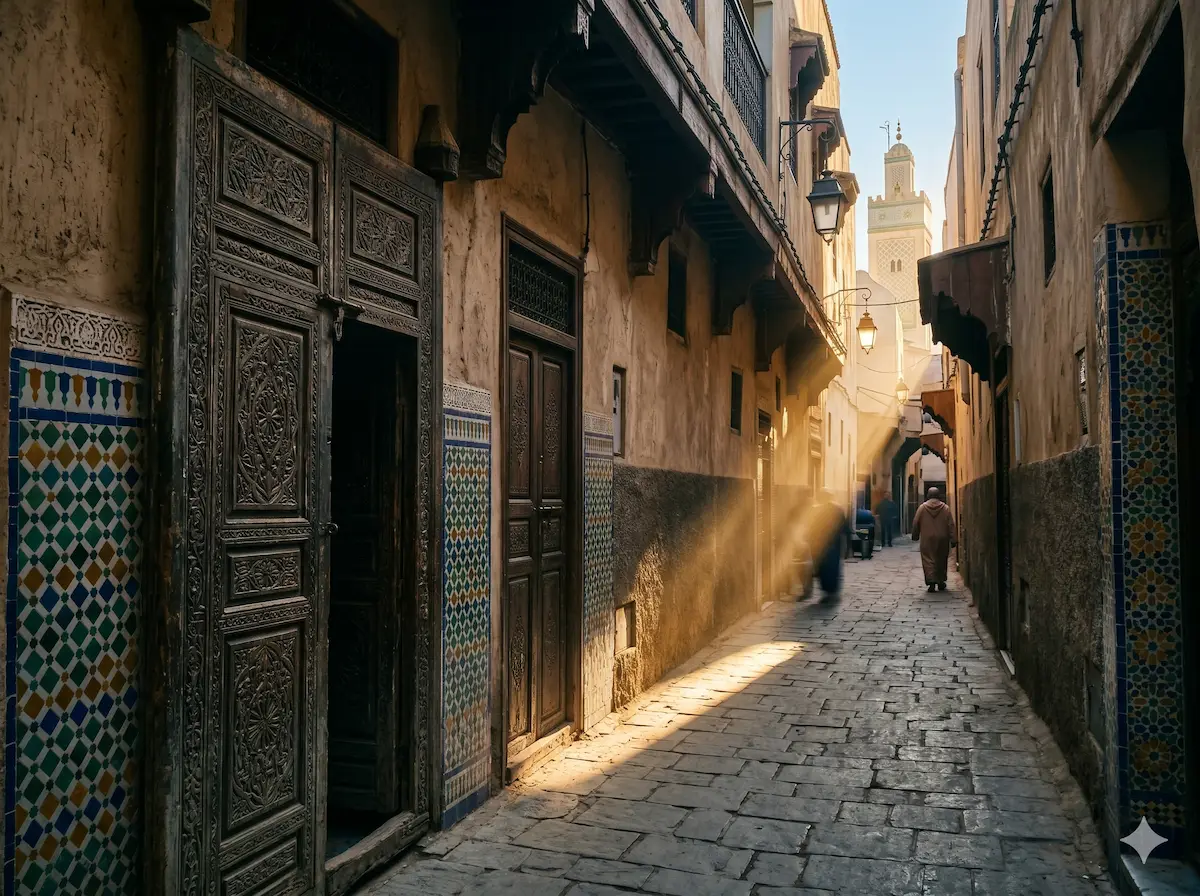 Ruelle de la médina de Fès